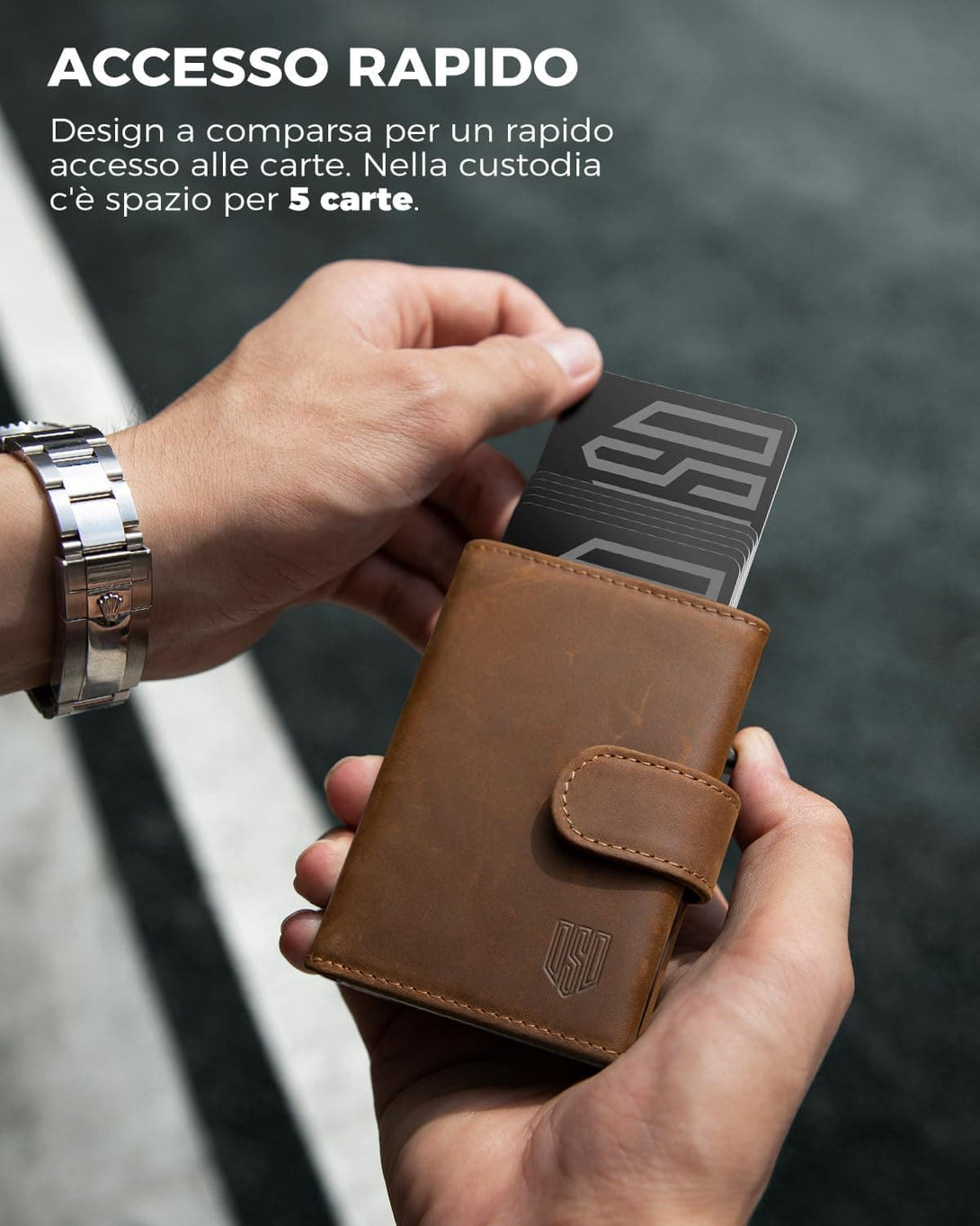 DODENSHA III AIR Wallet - Premium Leather - DODENSHA
