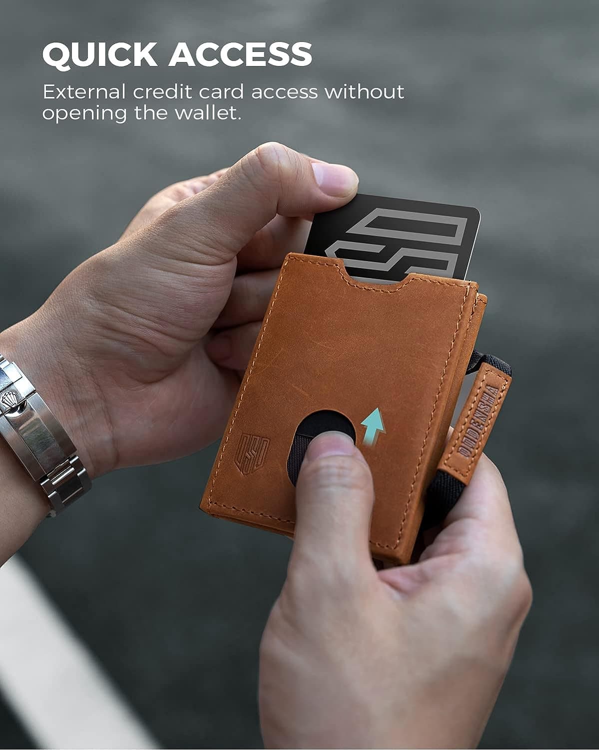 DODENSHA I AIR Wallet -  Premium Leather - DODENSHA