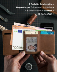 DODENSHA Ⅳ AIR Wallet - Premium Leather - DODENSHA