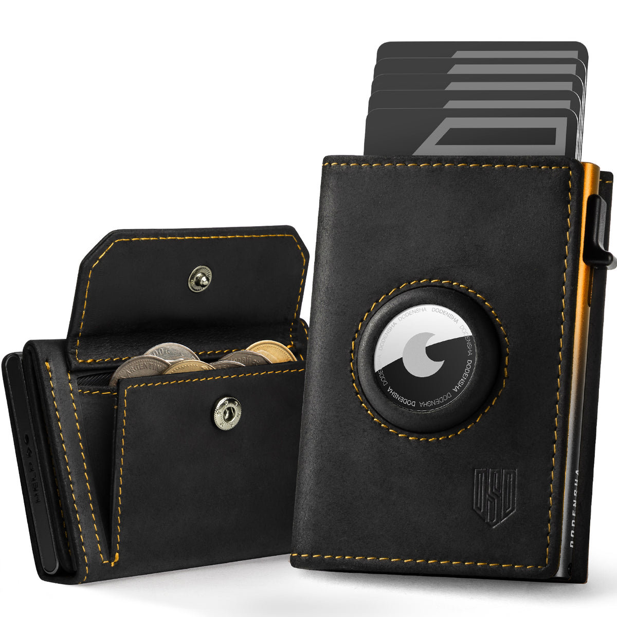 DDS LEATHER WALLET WITH POCKET