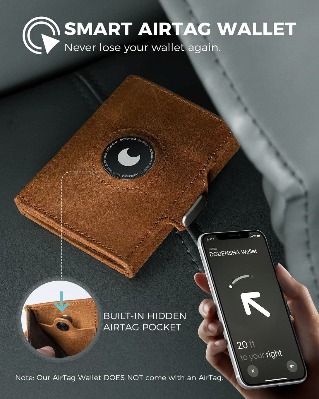 DODENSHA II AIR Wallet - Premium Leather - DODENSHA